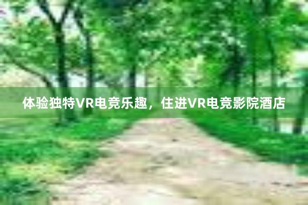 体验独特VR电竞乐趣，住进VR电竞影院酒店