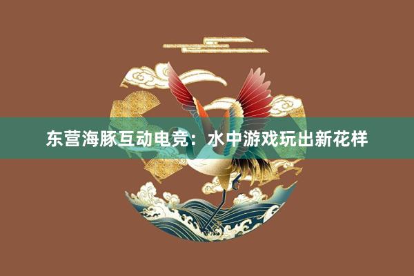 东营海豚互动电竞：水中游戏玩出新花样